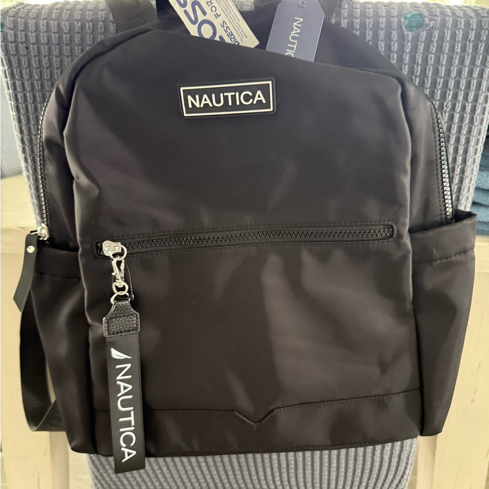 Nautica Classic Black womans Backpack